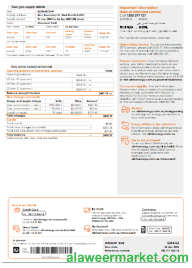 Alinta energy gas utility business bill, page 2, SCR